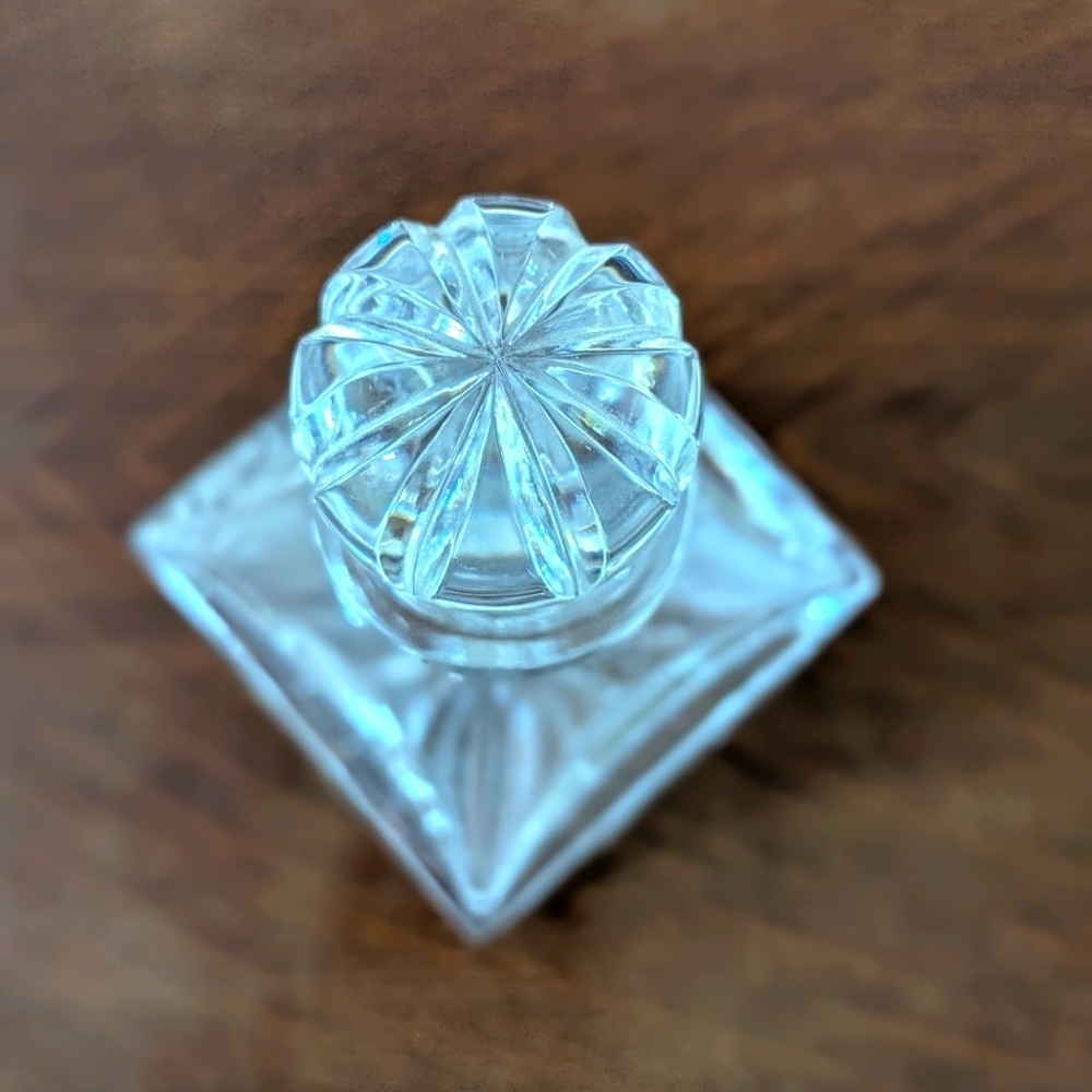 Vintage Cut Crystal Cordial Glass Decanter - Made In Portugal - Picture 8 of 11